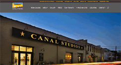Desktop Screenshot of canalstudios.com